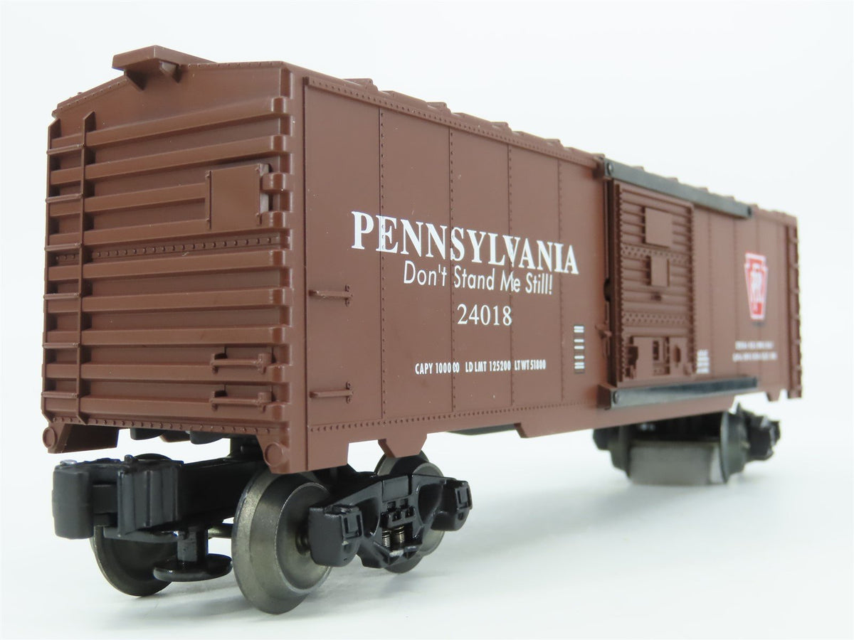 O Gauge 3-Rail Lionel 6-29295 PRR &quot;Don&#39;t Stand Me Still&quot; Box Car #24018