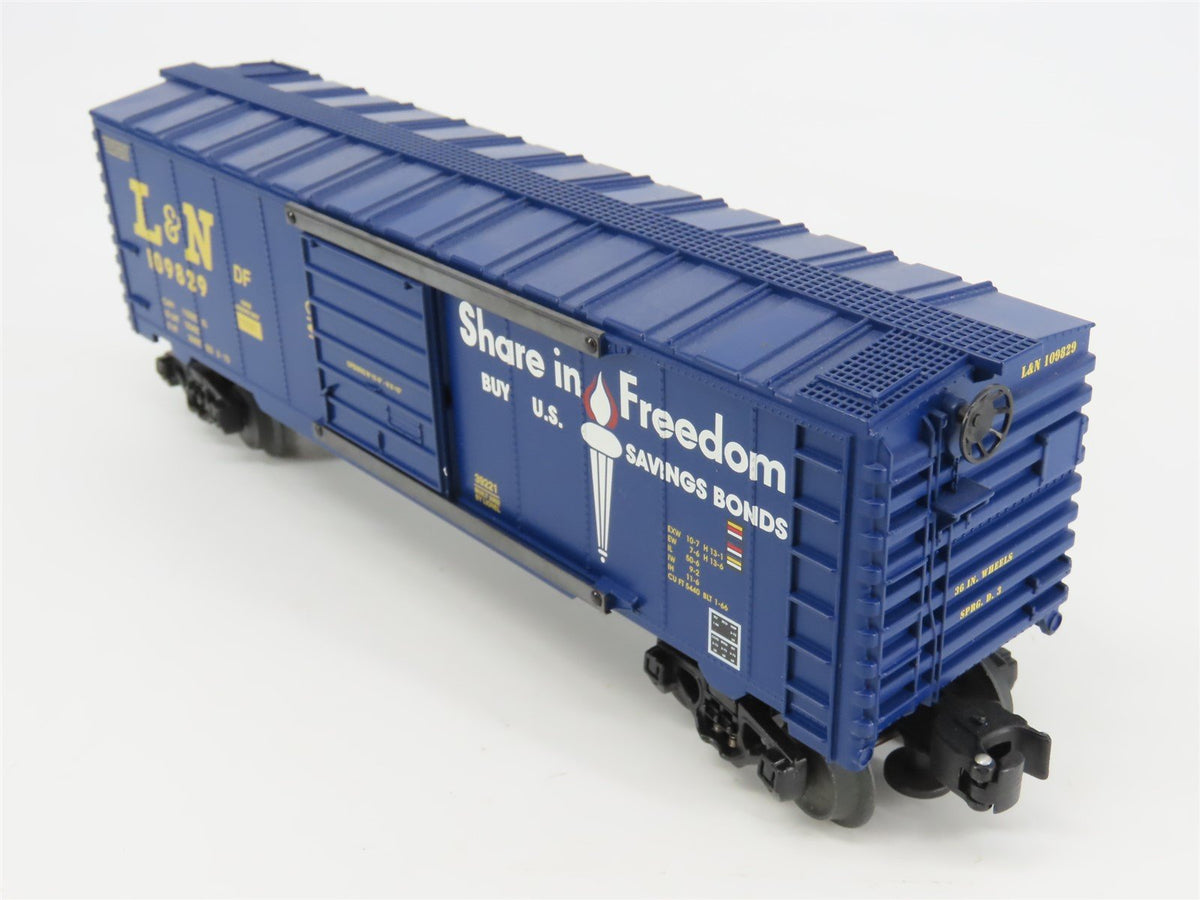 O Gauge 3-Rail Lionel 6-39221 L&amp;N &quot;Share in Freedom&quot; 6565 Box Car #109829