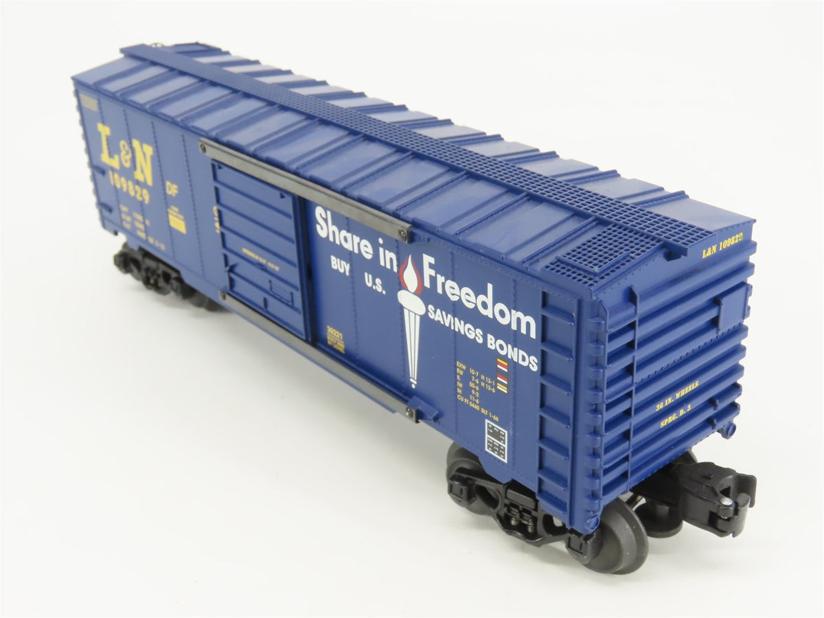 O Gauge 3-Rail Lionel 6-39221 L&amp;N &quot;Share in Freedom&quot; 6565 Box Car #109829
