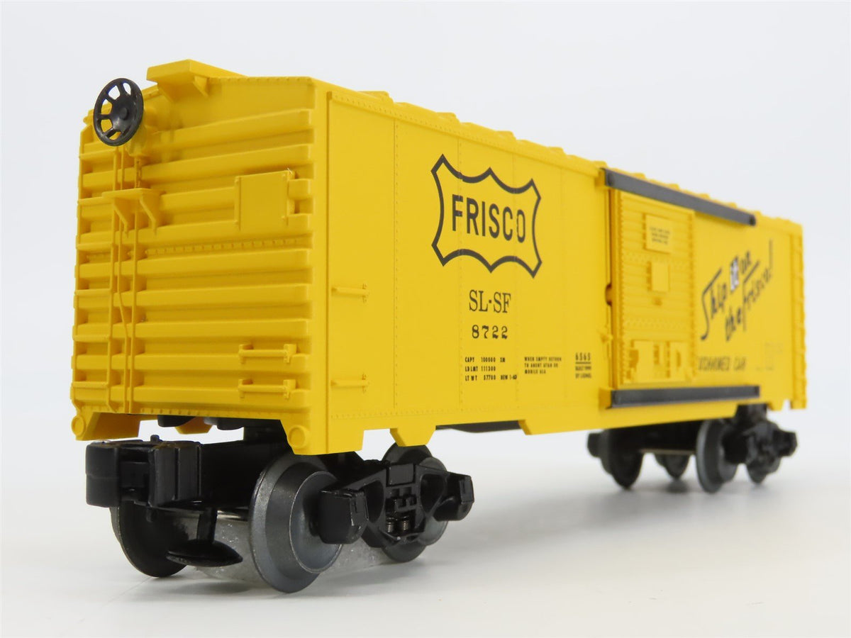 O Gauge 3-Rail Lionel 6-29266 SL-SF &quot;Ship It On The Frisco&quot; 6565 Box Car #8722