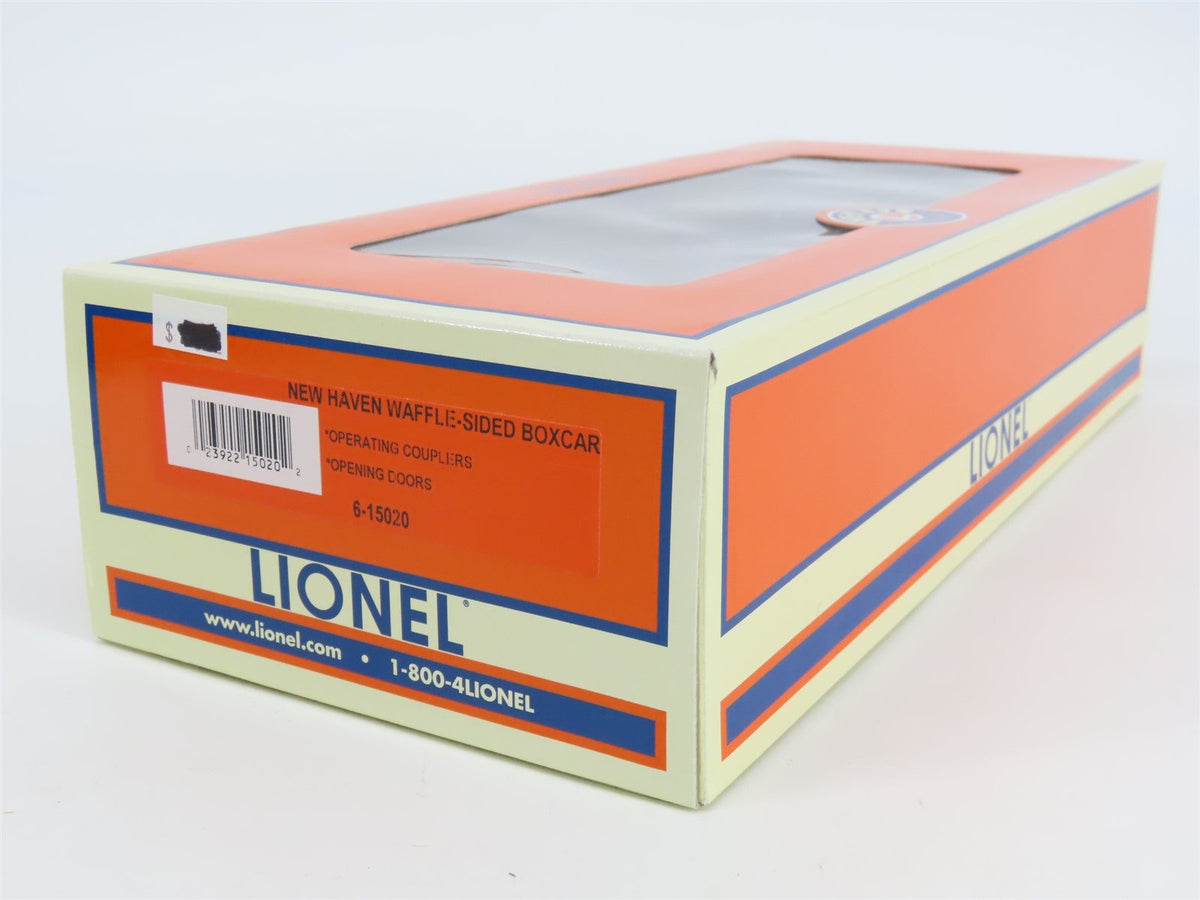 O Gauge 3-Rail Lionel 6-15020 NH New Haven Waffle Side Box Car #15020