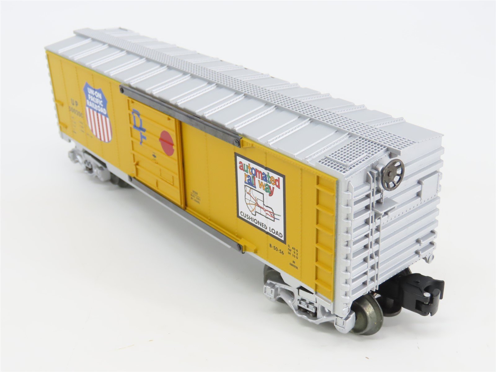 O Gauge 3-Rail Lionel 6-39209 UP Automated Rail Way 6565 Box Car #500200