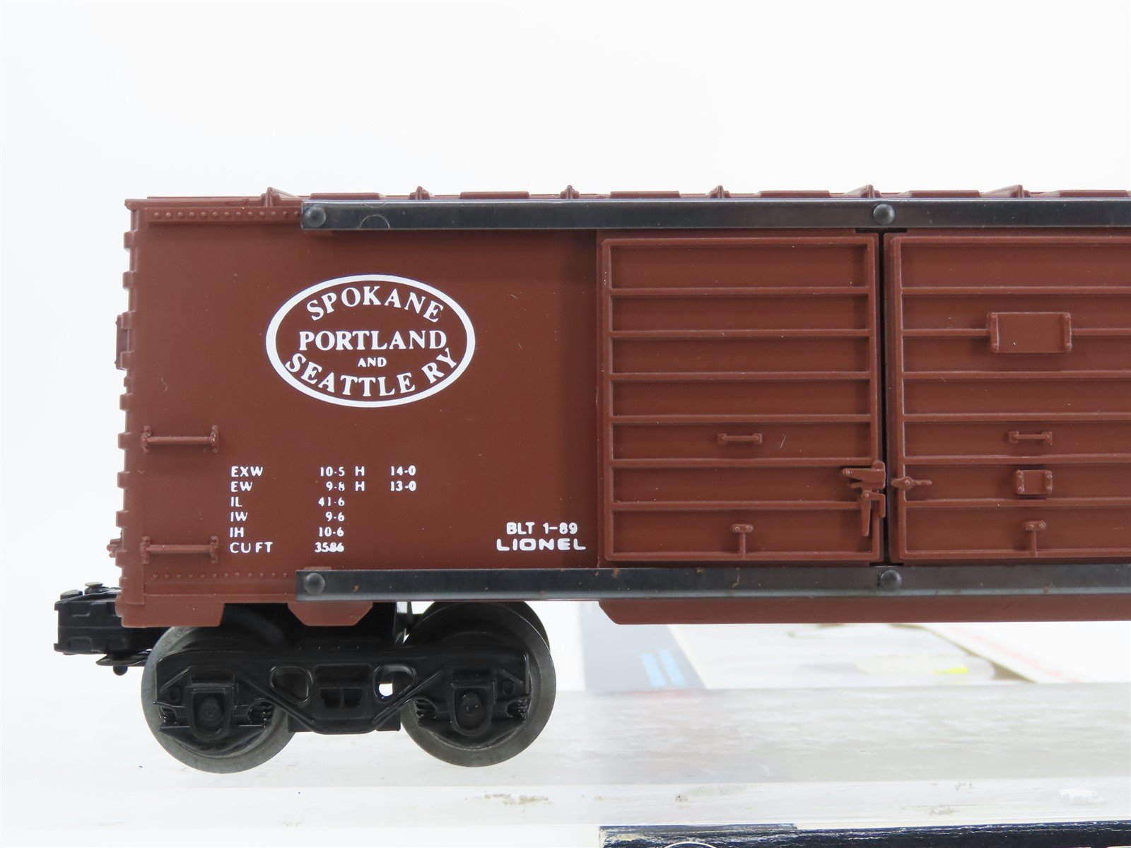 O Gauge 3-Rail Lionel 6-19213 SP&S Spokane Portland & Seattle Box Car #19213