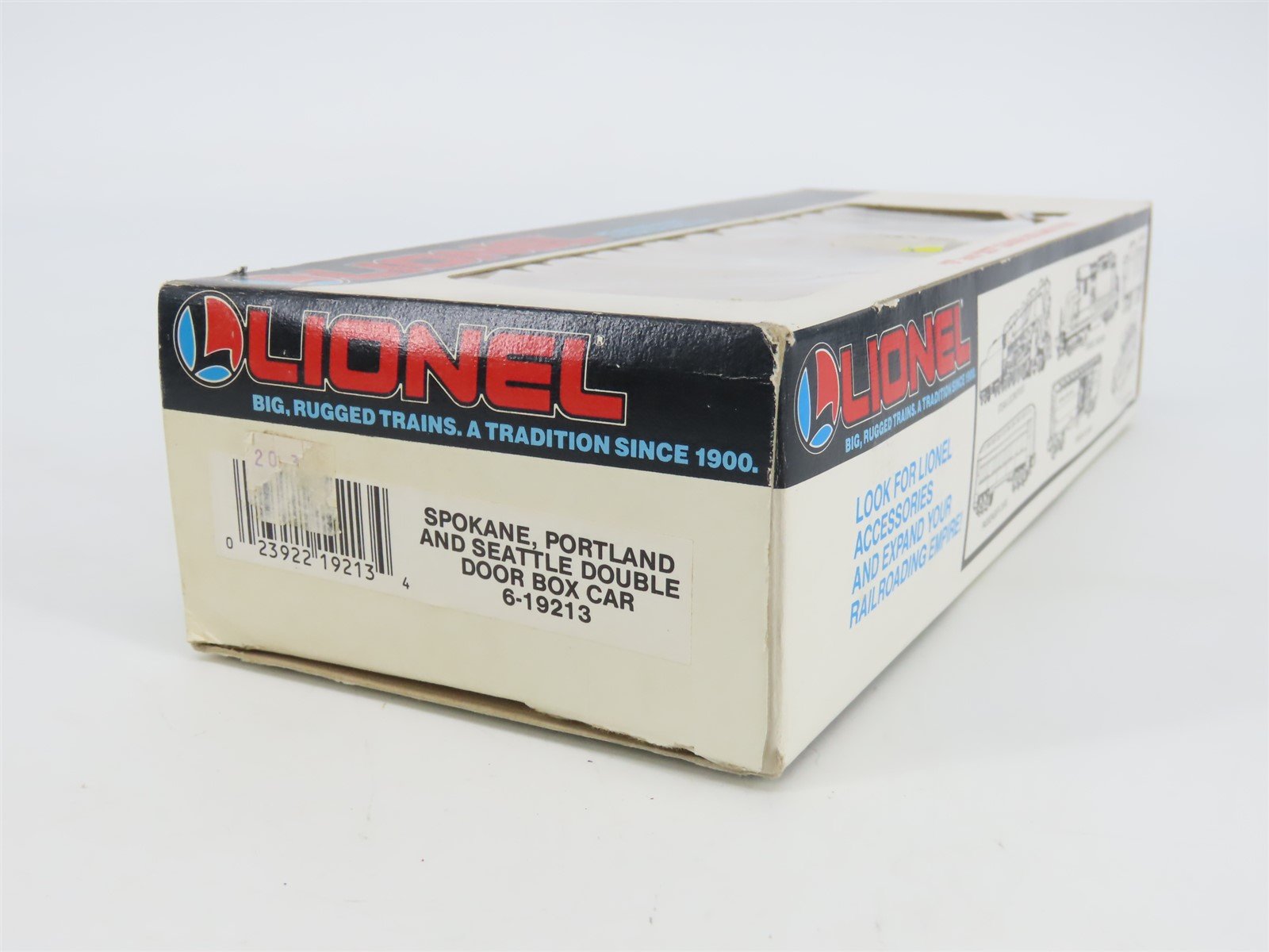 O Gauge 3-Rail Lionel 6-19213 SP&S Spokane Portland & Seattle Box Car #19213