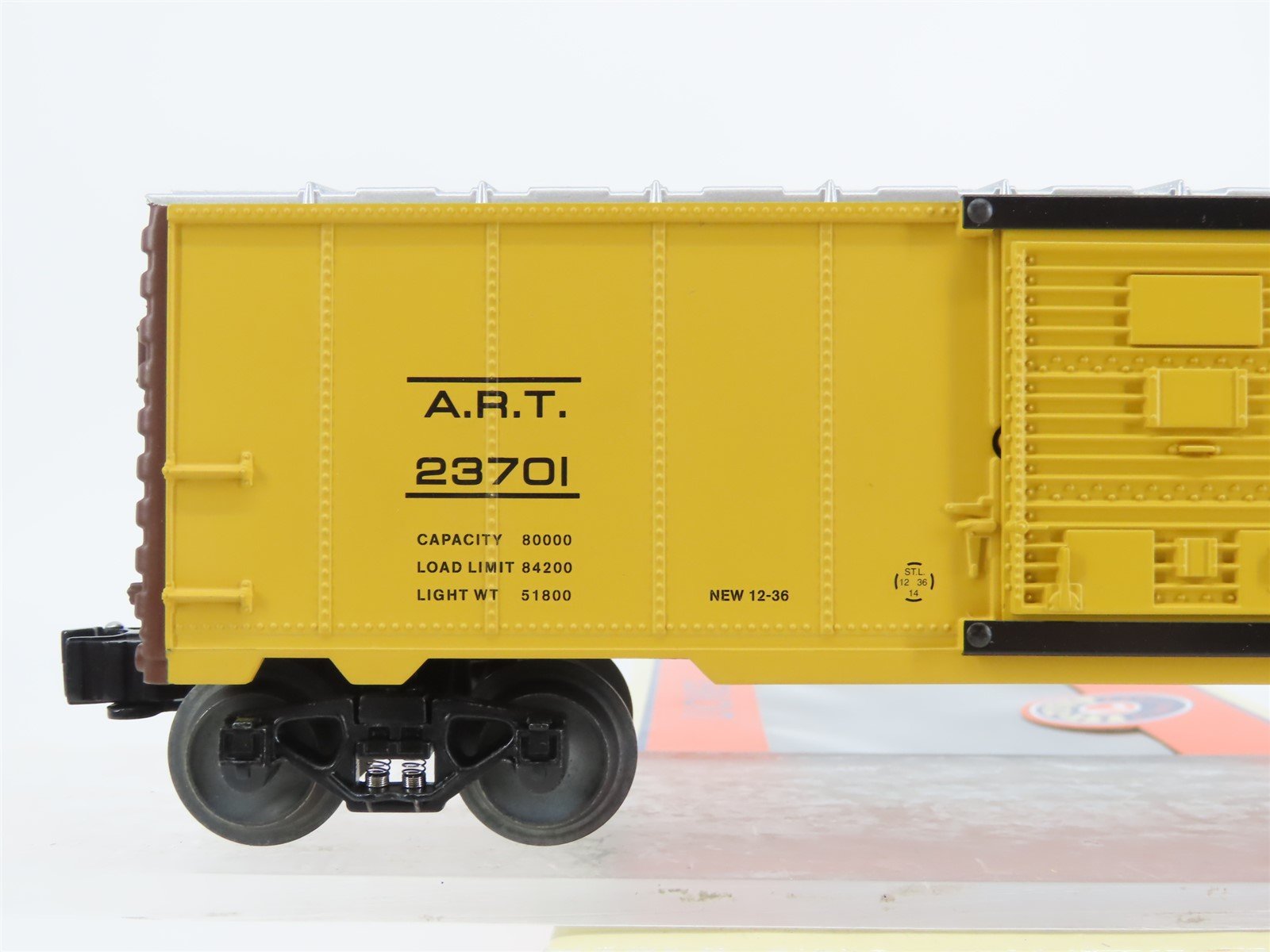 O Gauge 3-Rail Lionel 6-36770 UP ART American Refrigerator Transit Ice Car 23701