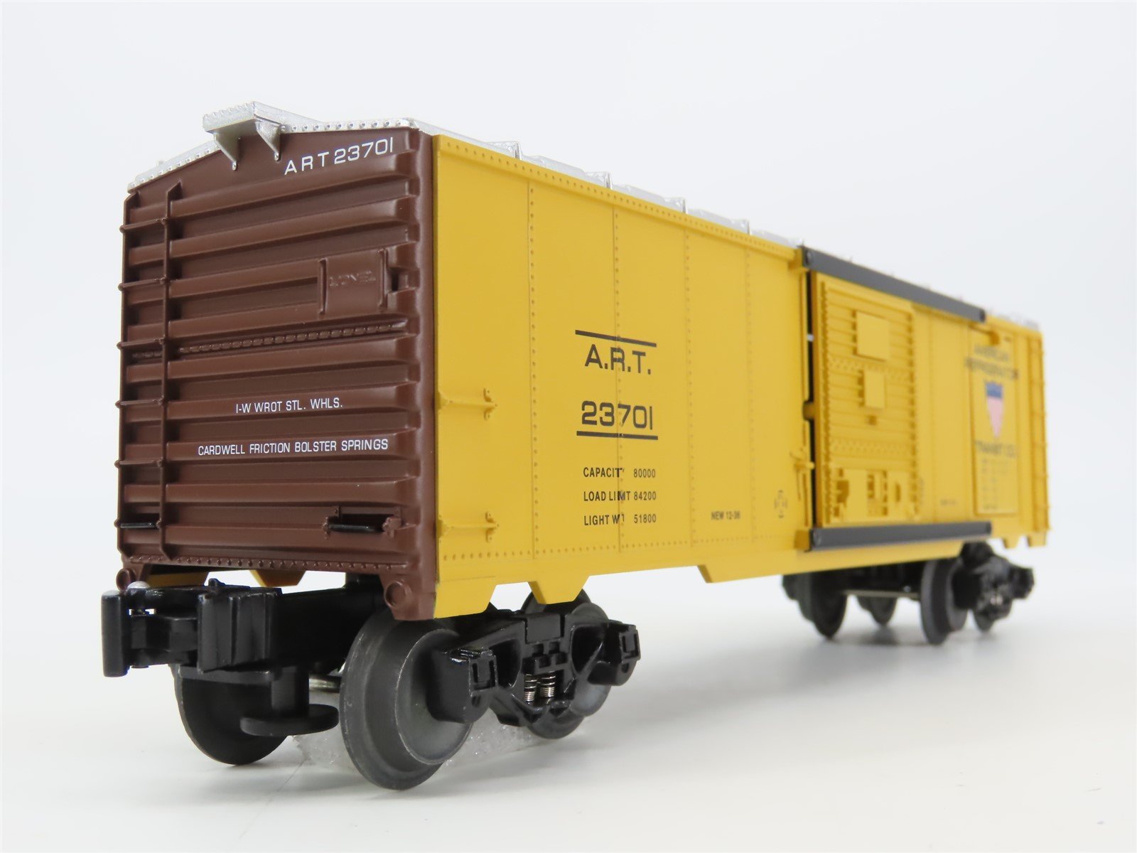 O Gauge 3-Rail Lionel 6-36770 UP ART American Refrigerator Transit Ice Car 23701