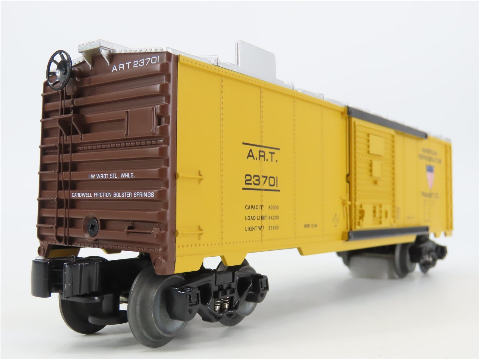 O Gauge 3-Rail Lionel 6-36770 UP ART American Refrigerator Transit Ice Car 23701