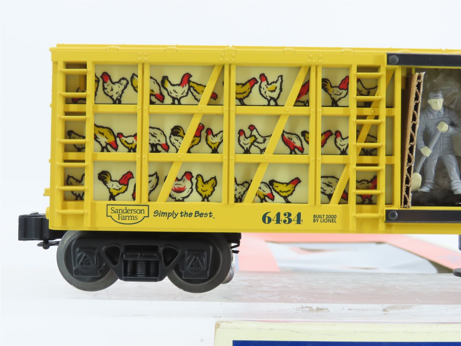 O Gauge 3-Rail Lionel 6-19892 Sanderson Farms Poultry Car #6434