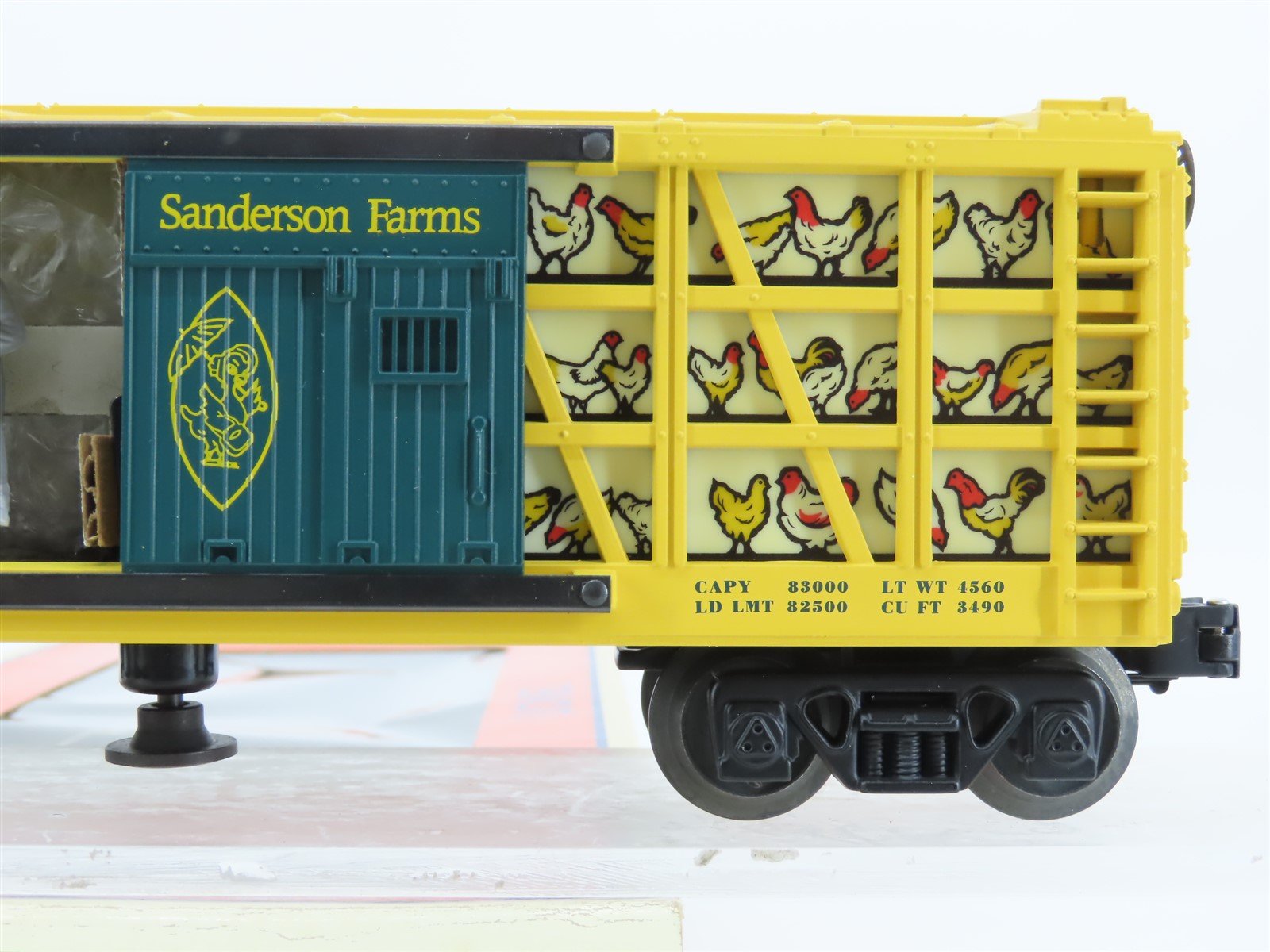O Gauge 3-Rail Lionel 6-19892 Sanderson Farms Poultry Car #6434