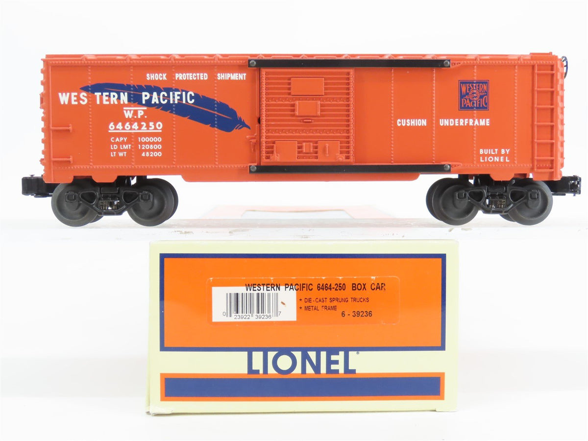 O Gauge 3-Rail Lionel 6-39236 WP Western Pacific &quot;Feather&quot; Box Car #6464250