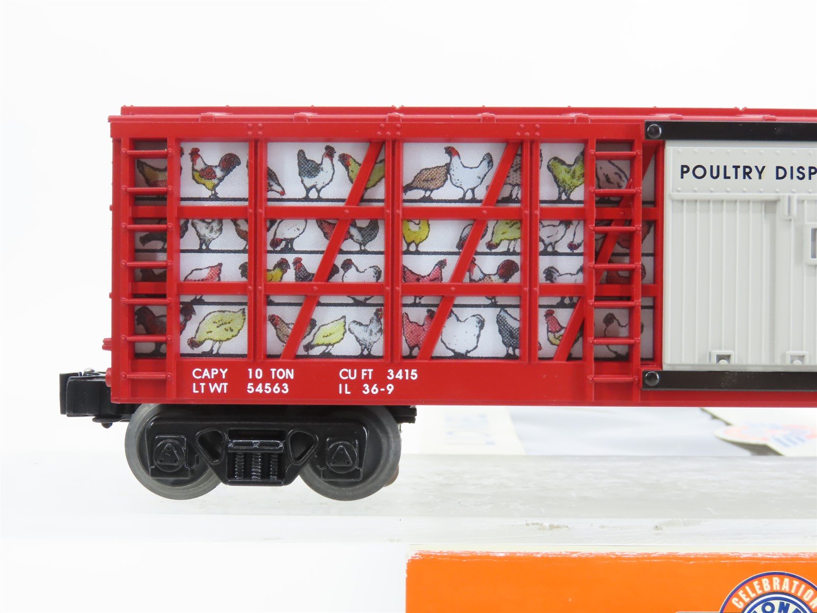 O Gauge 3-Rail Lionel 6-19571 Lionel Poultry Dispatch Car #6434