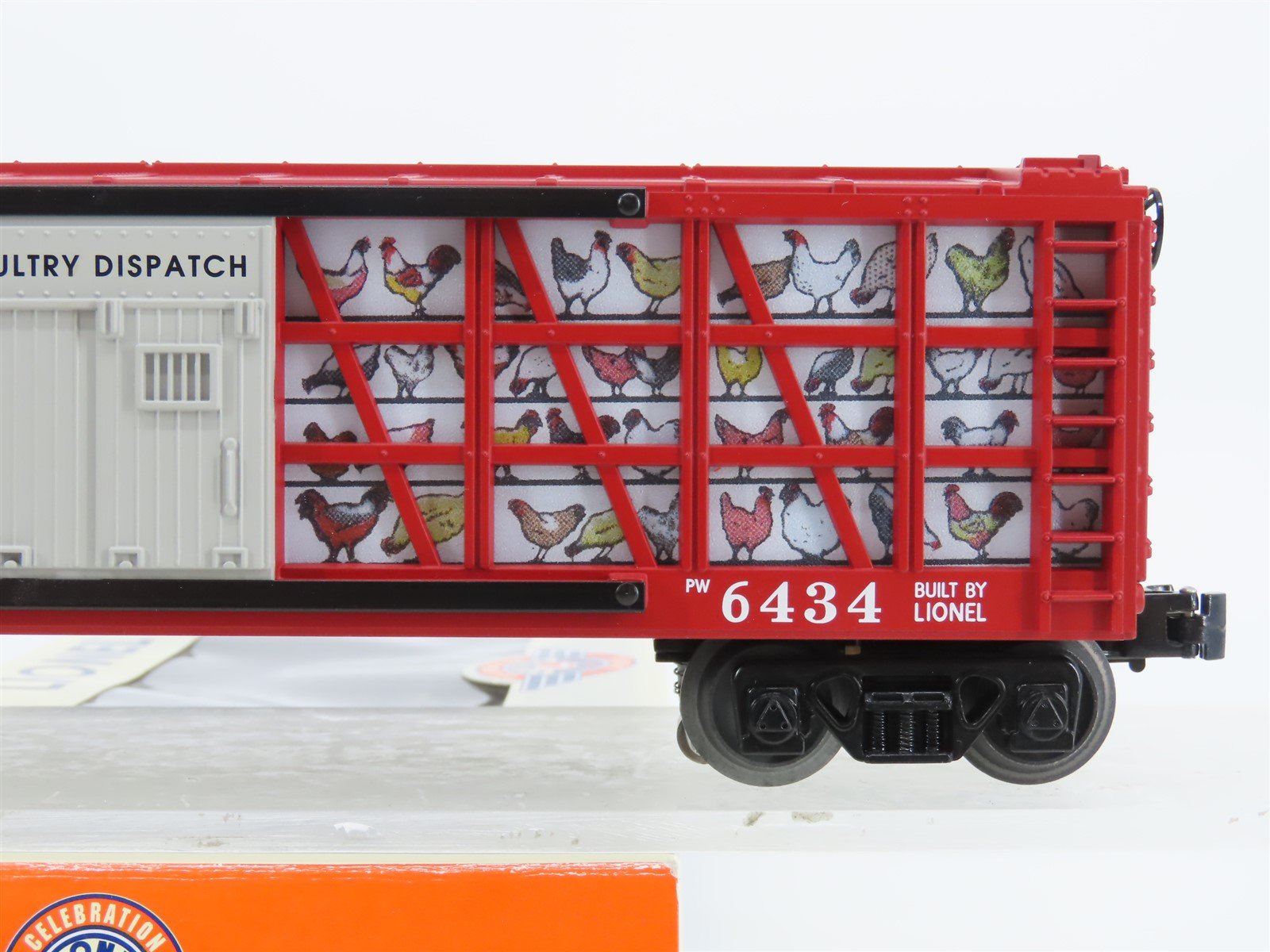 O Gauge 3-Rail Lionel 6-19571 Lionel Poultry Dispatch Car #6434