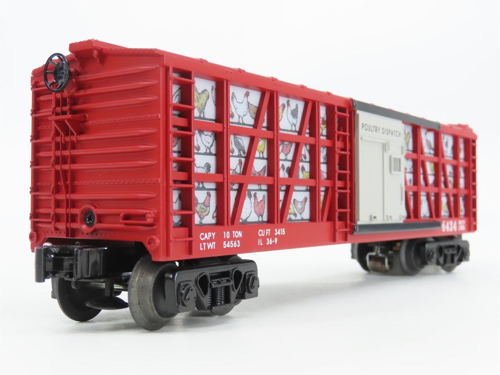 O Gauge 3-Rail Lionel 6-19571 Lionel Poultry Dispatch Car #6434
