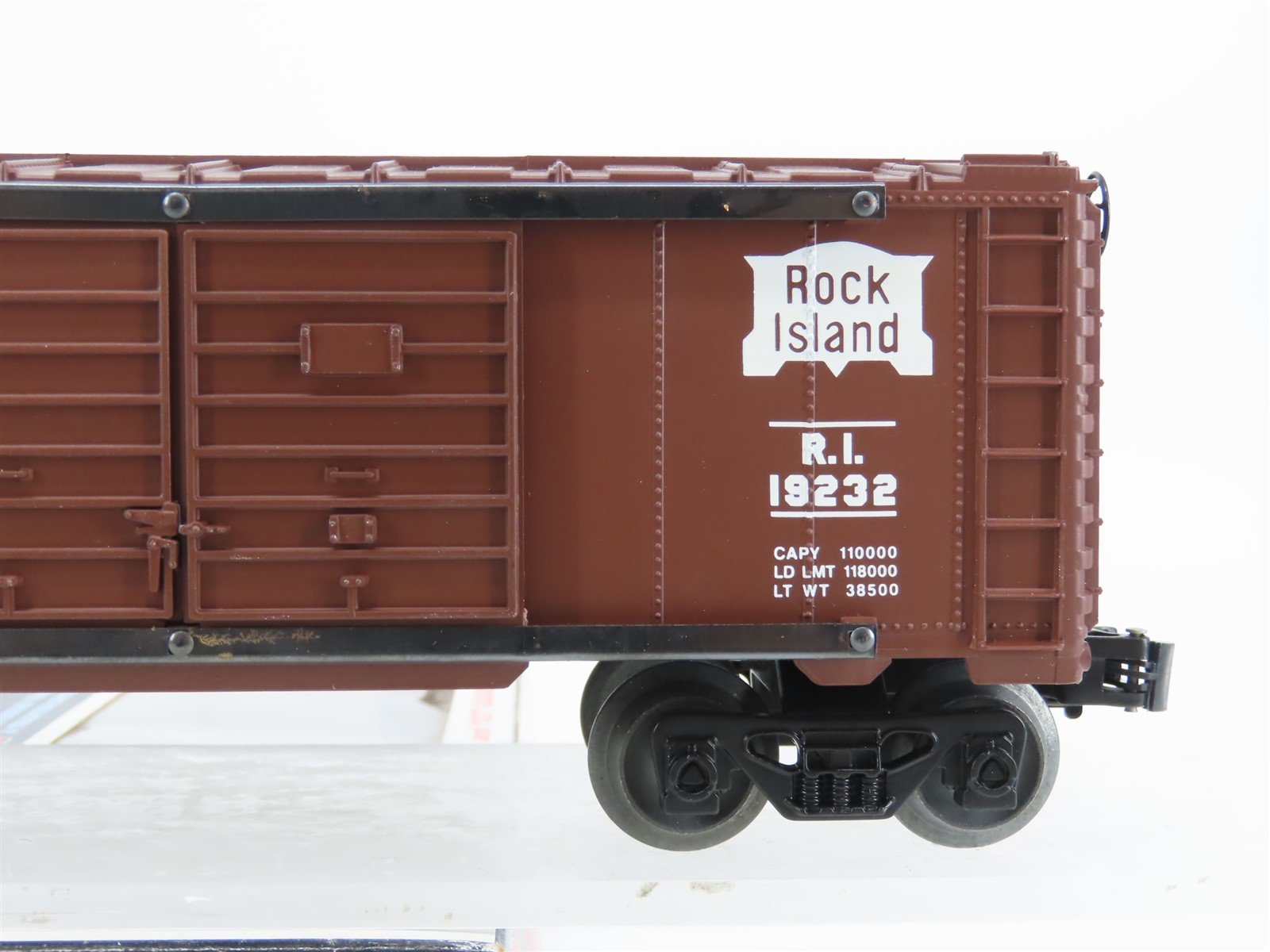 O Gauge 3-Rail Lionel 6-19232 RI Rock Island Double Door Box Car #19232