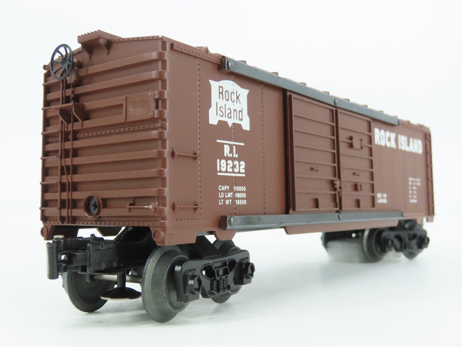 O Gauge 3-Rail Lionel 6-19232 RI Rock Island Double Door Box Car #19232