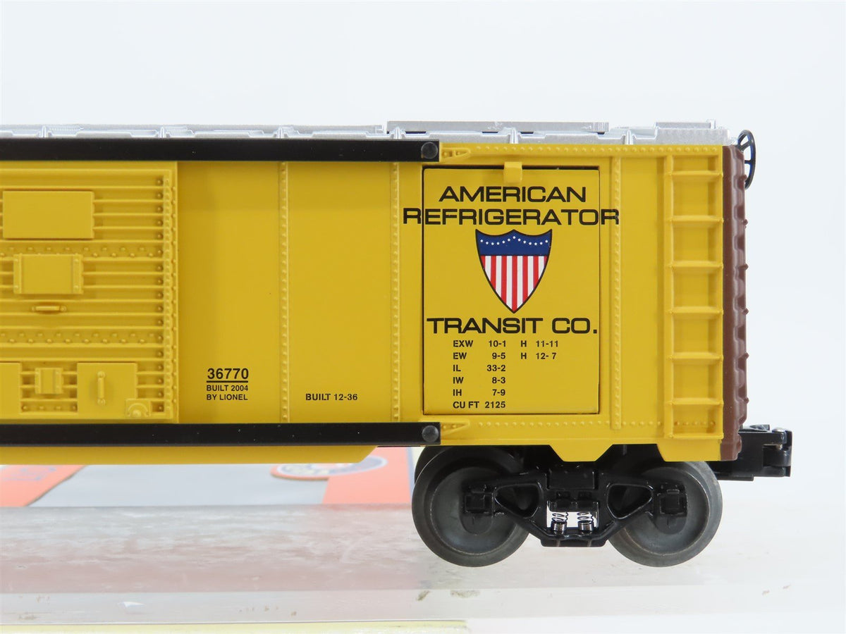 O Gauge 3-Rail Lionel 6-36770 UP ART American Refrigerator Transit Ice Car 23701