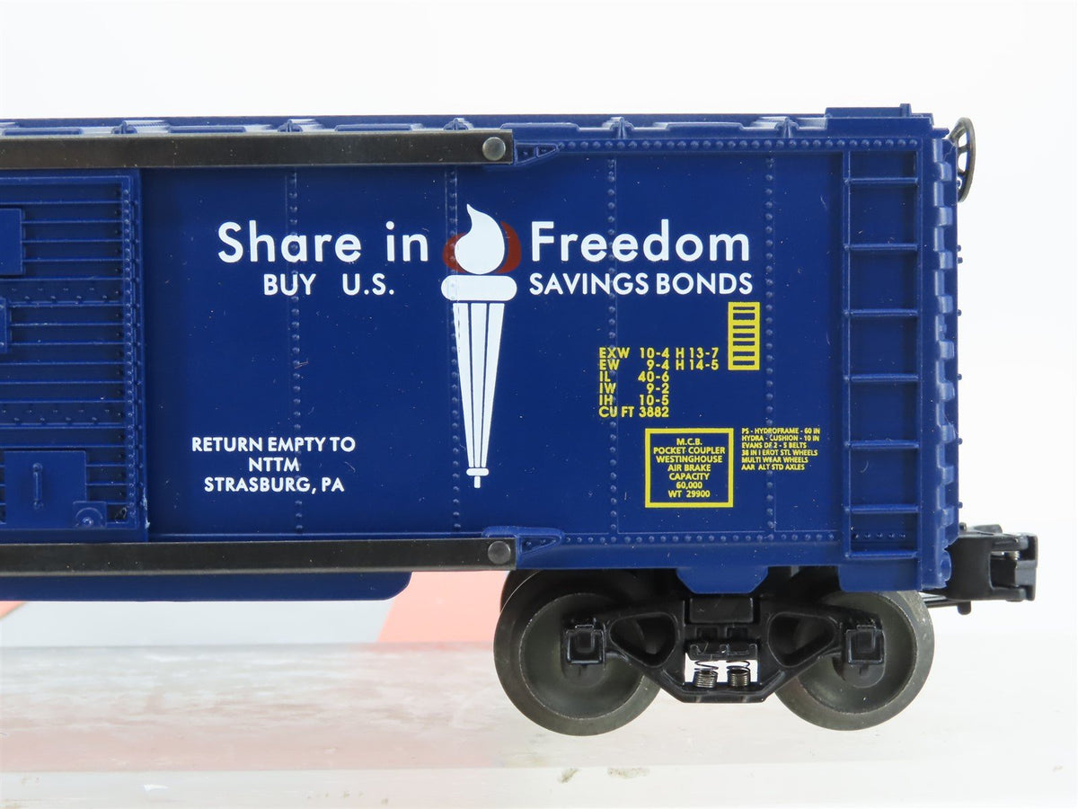 O Gauge 3-Rail Lionel 6-52172 L&amp;N &quot;Share in Freedom&quot; 1999 TCA Museum Box Car