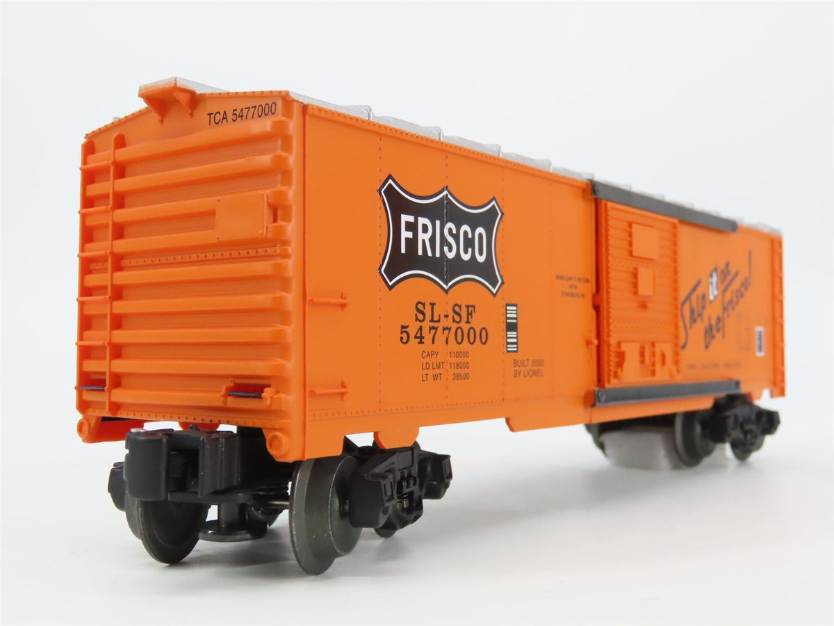 O Gauge 3-Rail Lionel 6-52198 SL-SF Ship it on the Frisco TCA Box Car #5477000