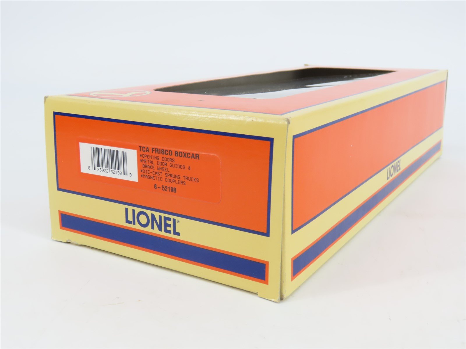 O Gauge 3-Rail Lionel 6-52198 SL-SF Ship it on the Frisco TCA Box Car #5477000