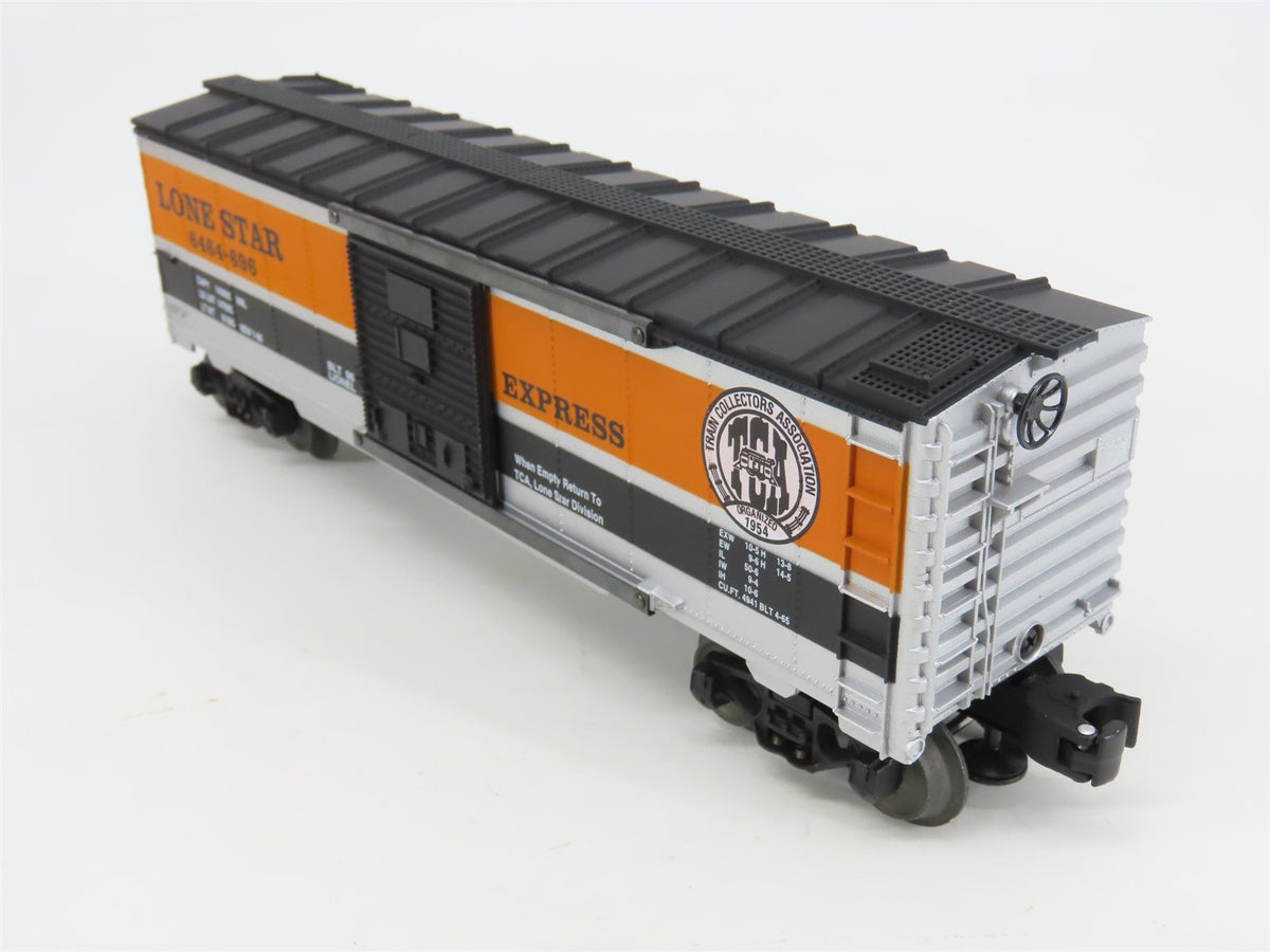 O Gauge 3-Rail Lionel 6-52093 TCA Lone Star Division Express Box Car #6464-696