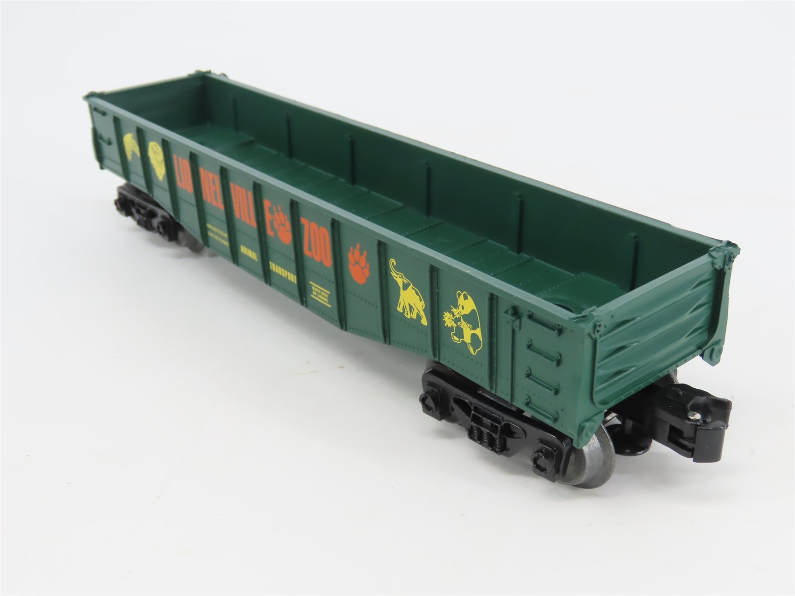 O Gauge 3-Rail Lionel 6-19476 Lionelville Zoo Animal Transport Gondola w/Animals