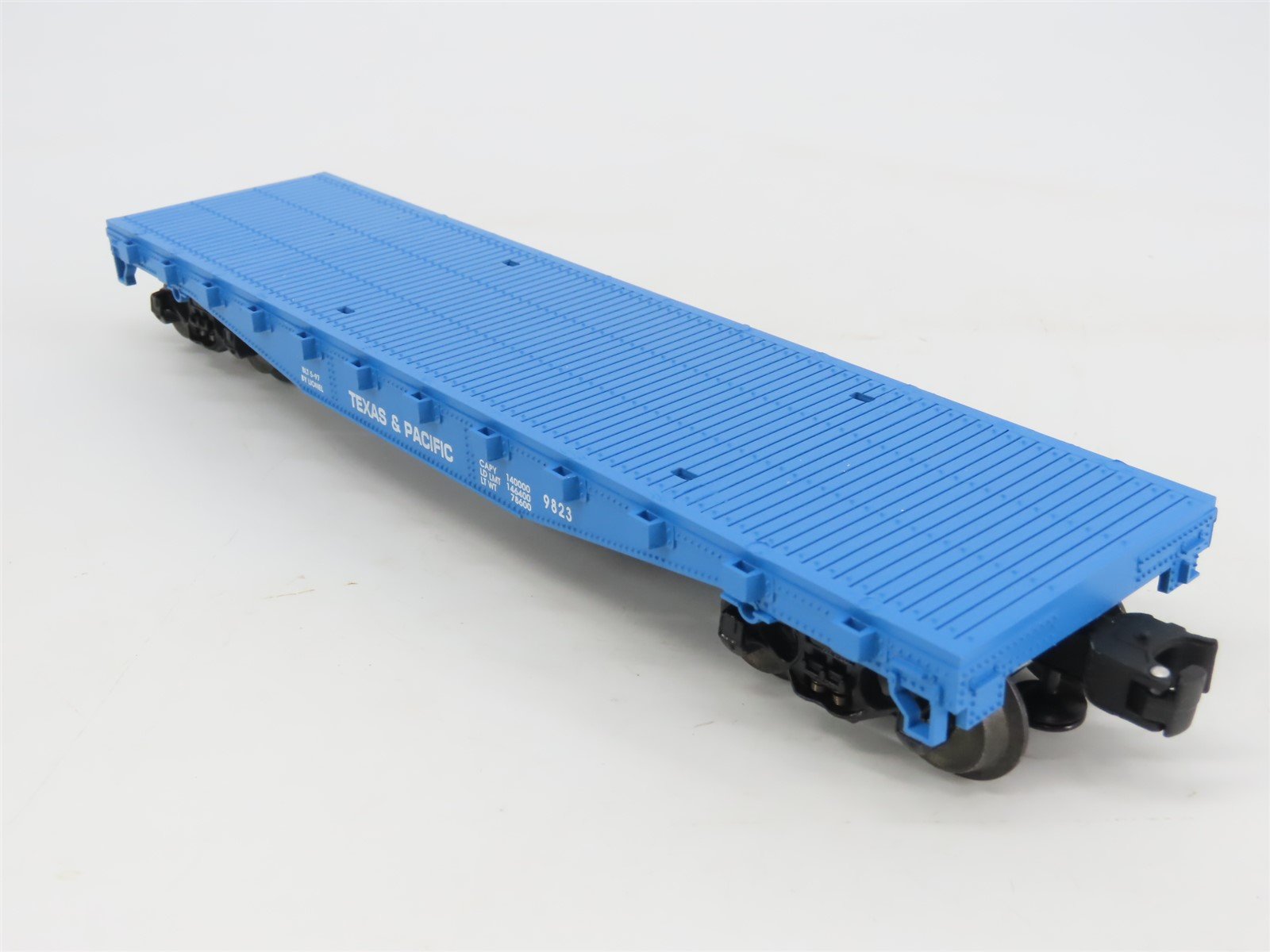 O Gauge 3-Rail Lionel 6-17516 T&P Texas & Pacific Flat Car #9823 w/ Aircraft