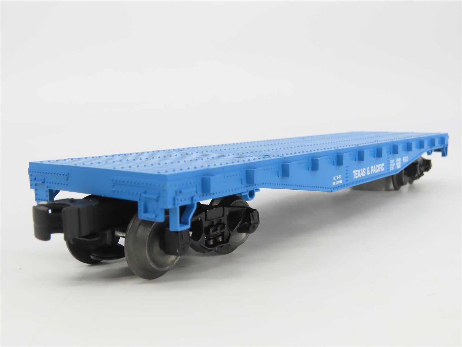O Gauge 3-Rail Lionel 6-17516 T&P Texas & Pacific Flat Car #9823 w/ Aircraft
