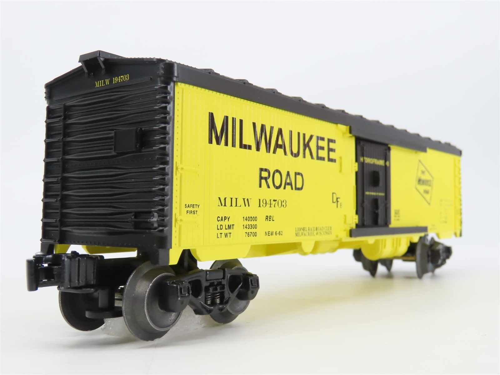 O Gauge 3-Rail Lionel 6-52297 MILW 2003 Milwaukee Railroad Club Reefer #194703