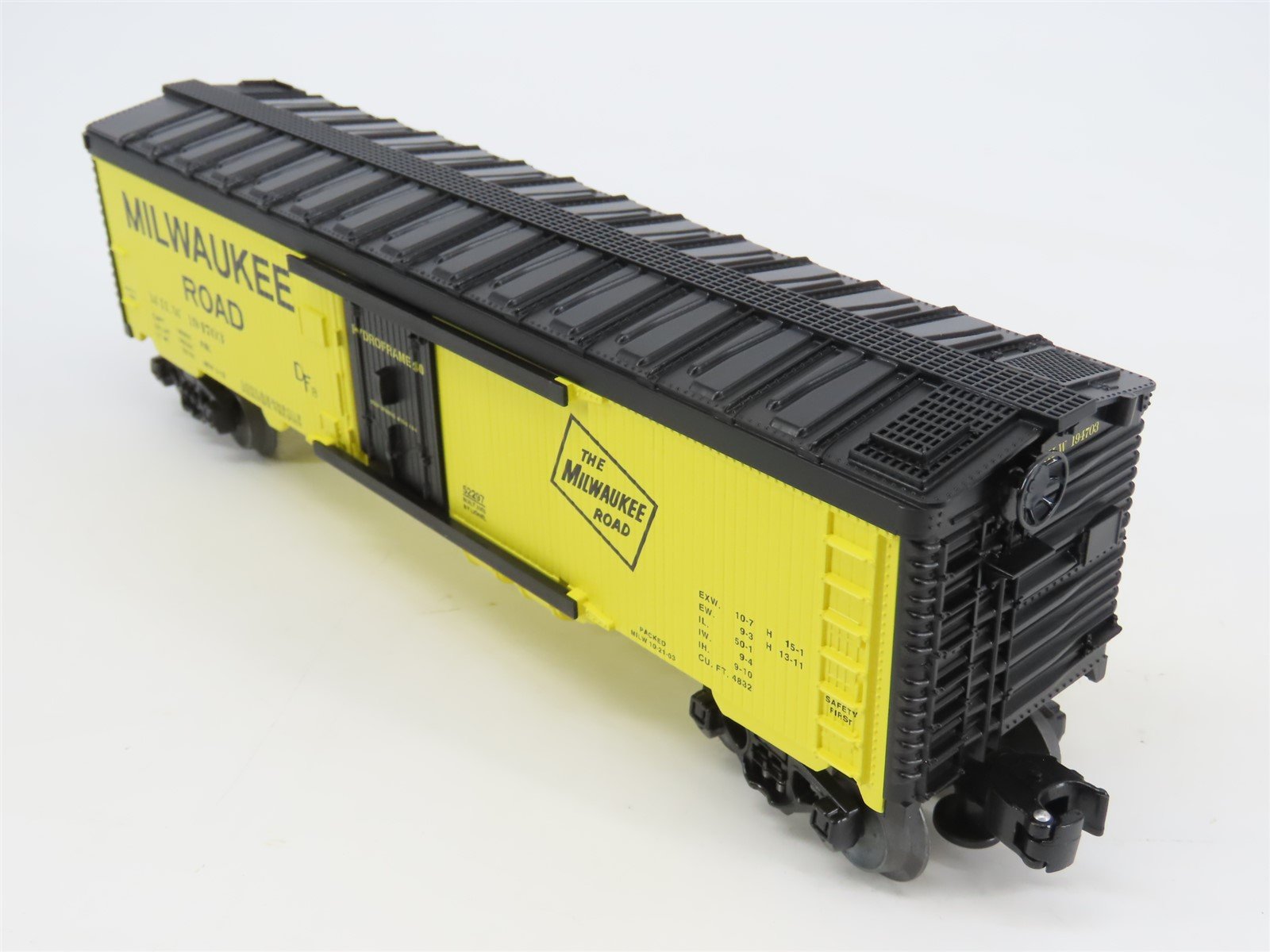 O Gauge 3-Rail Lionel 6-52297 MILW 2003 Milwaukee Railroad Club Reefer #194703