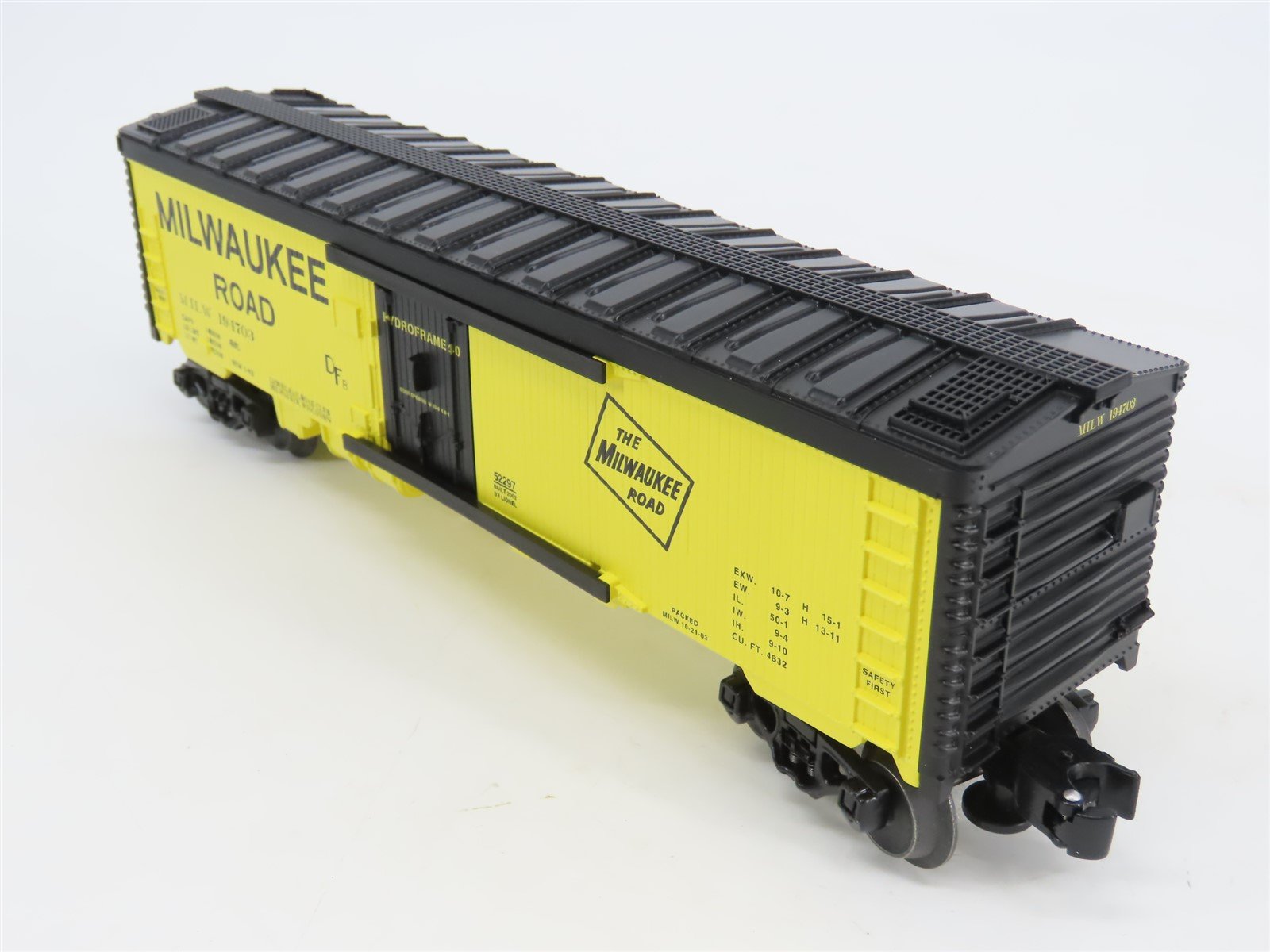 O Gauge 3-Rail Lionel 6-52297 MILW 2003 Milwaukee Railroad Club Reefer #194703