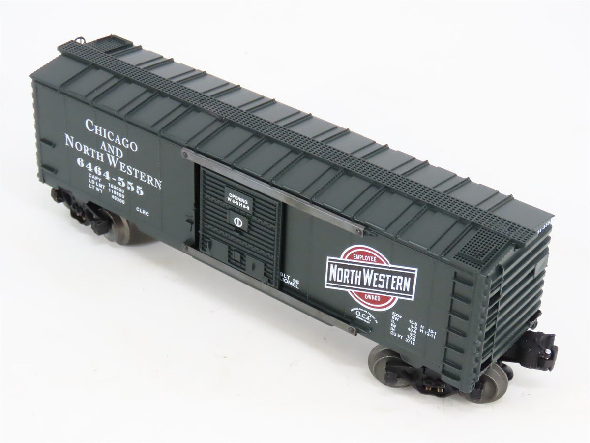 O Gauge 3-Rail Lionel 6-52001 CNW Railway Chicagoland Club Boxcar #6464-555