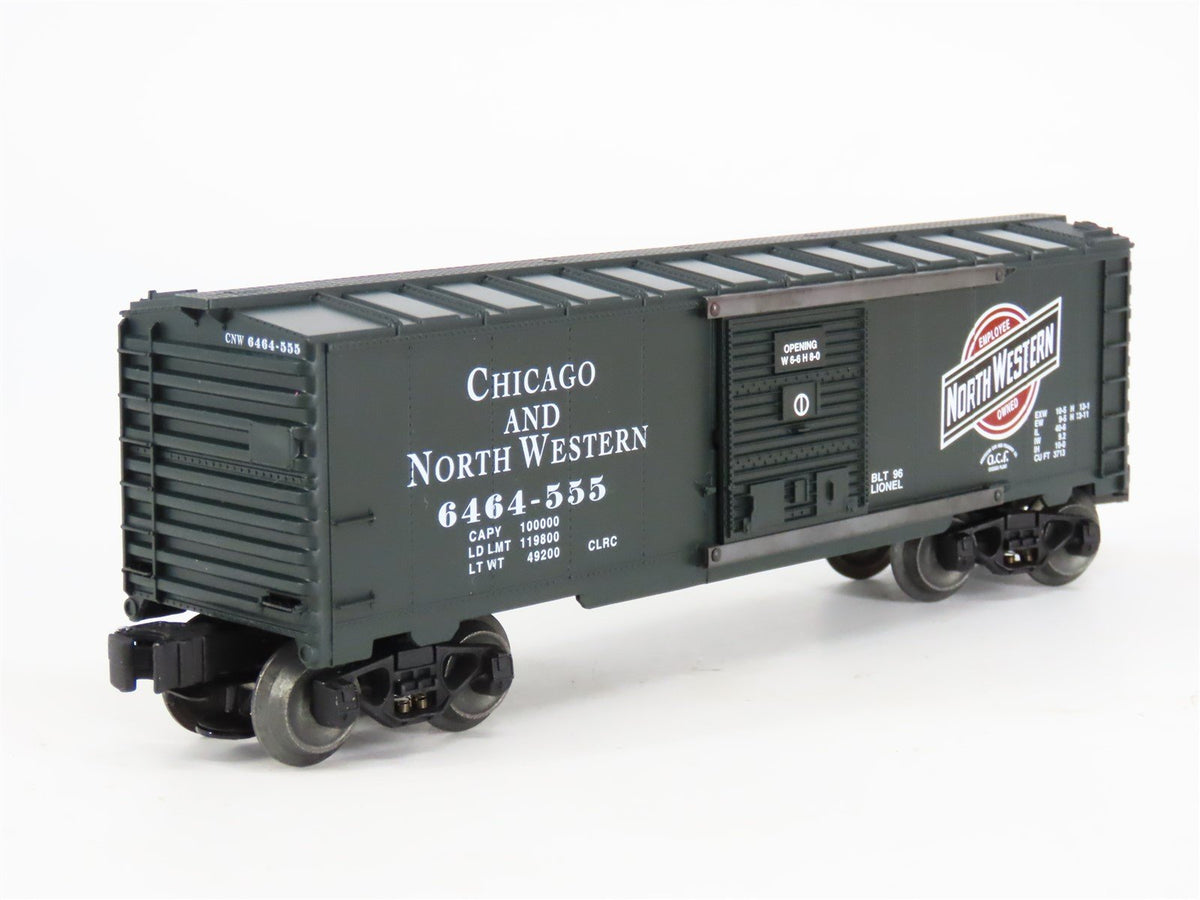 O Gauge 3-Rail Lionel 6-52001 CNW Railway Chicagoland Club Boxcar #6464-555