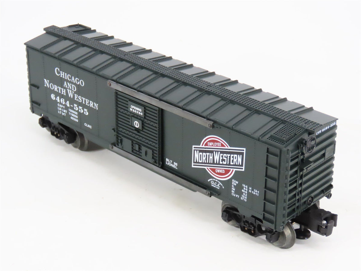 O Gauge 3-Rail Lionel 6-52001 CNW Railway Chicagoland Club Boxcar #6464-555
