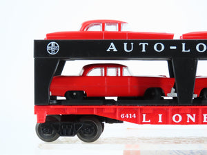 O Gauge 3-Rail Lionel 6414 Lionel Automobile Transport Car #6414 w/Car Loads
