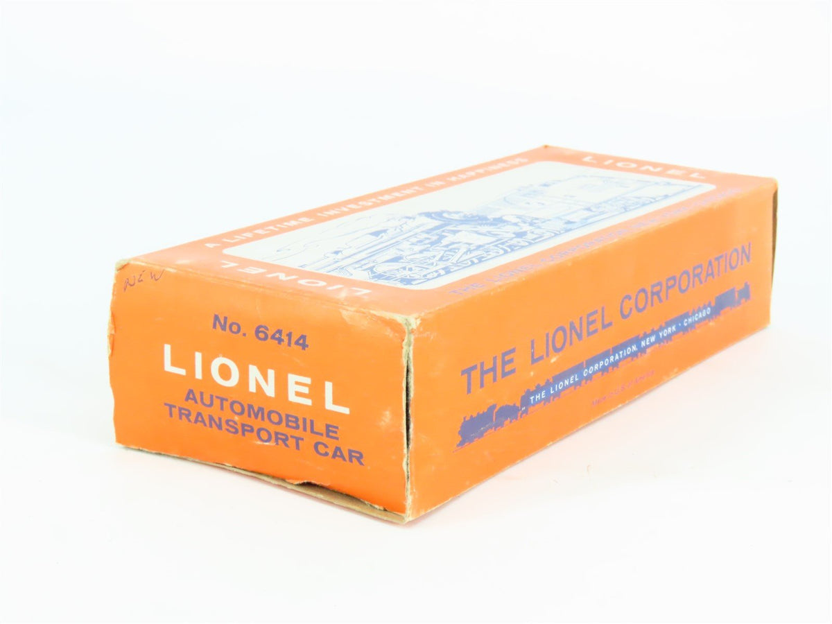 O Gauge 3-Rail Lionel 6414 Lionel Automobile Transport Car #6414 w/Car Loads
