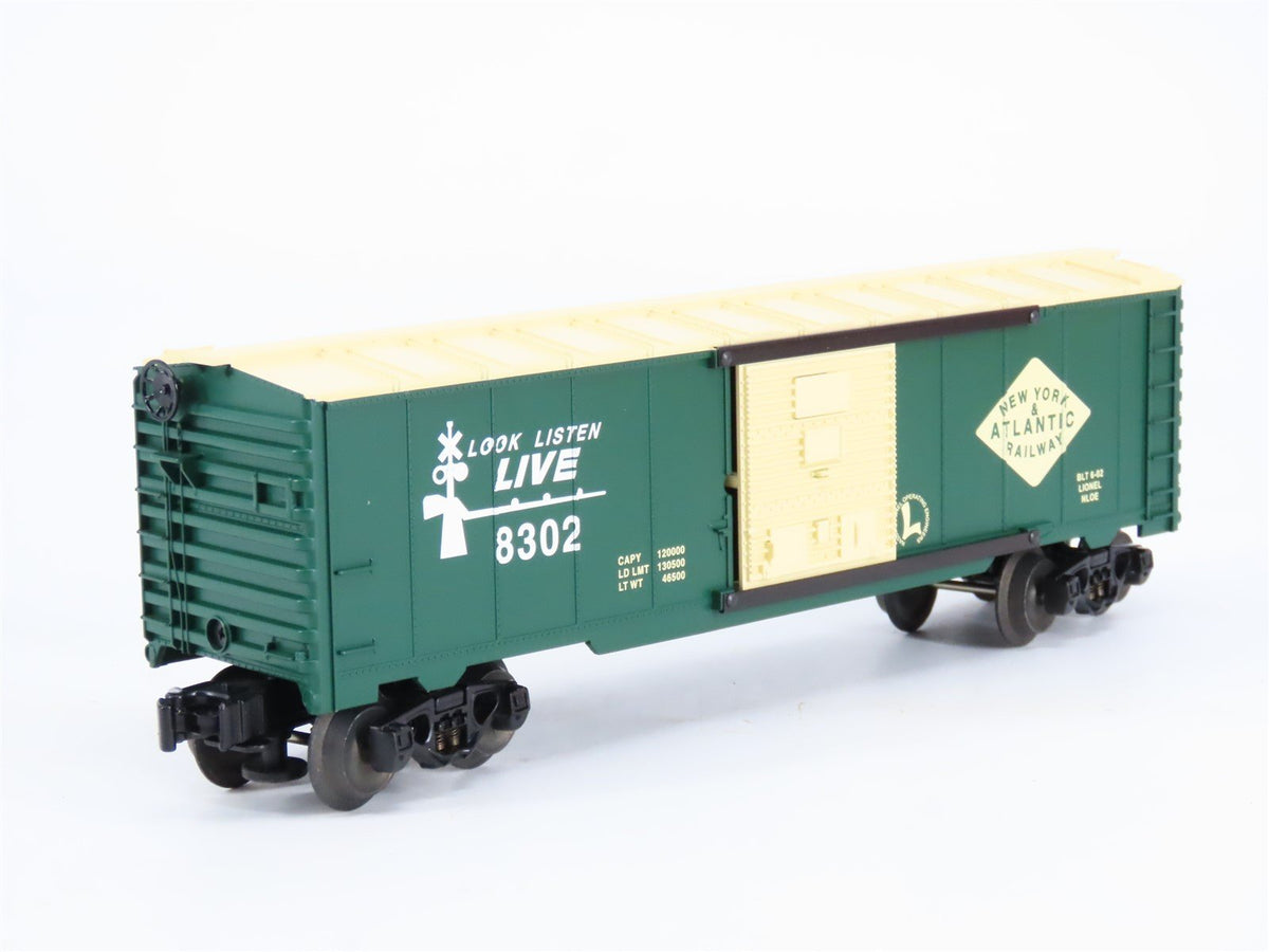 O 3-Rail Lionel 6-52256 New York &amp; Atlantic &quot;Operation Lifesaver&quot; Boxcar #8302
