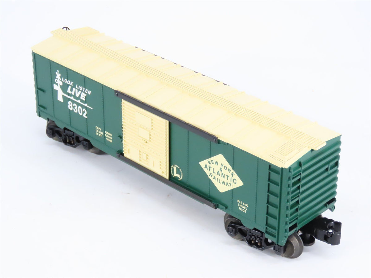 O 3-Rail Lionel 6-52256 New York &amp; Atlantic &quot;Operation Lifesaver&quot; Boxcar #8302
