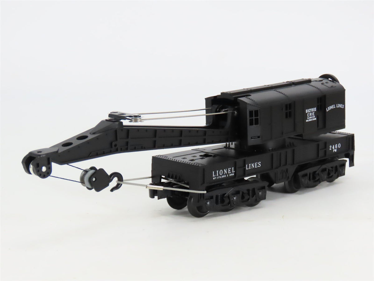 O Gauge 3-Rail Lionel 6-29821 Lionel Lines 2460 Crane Car #2640