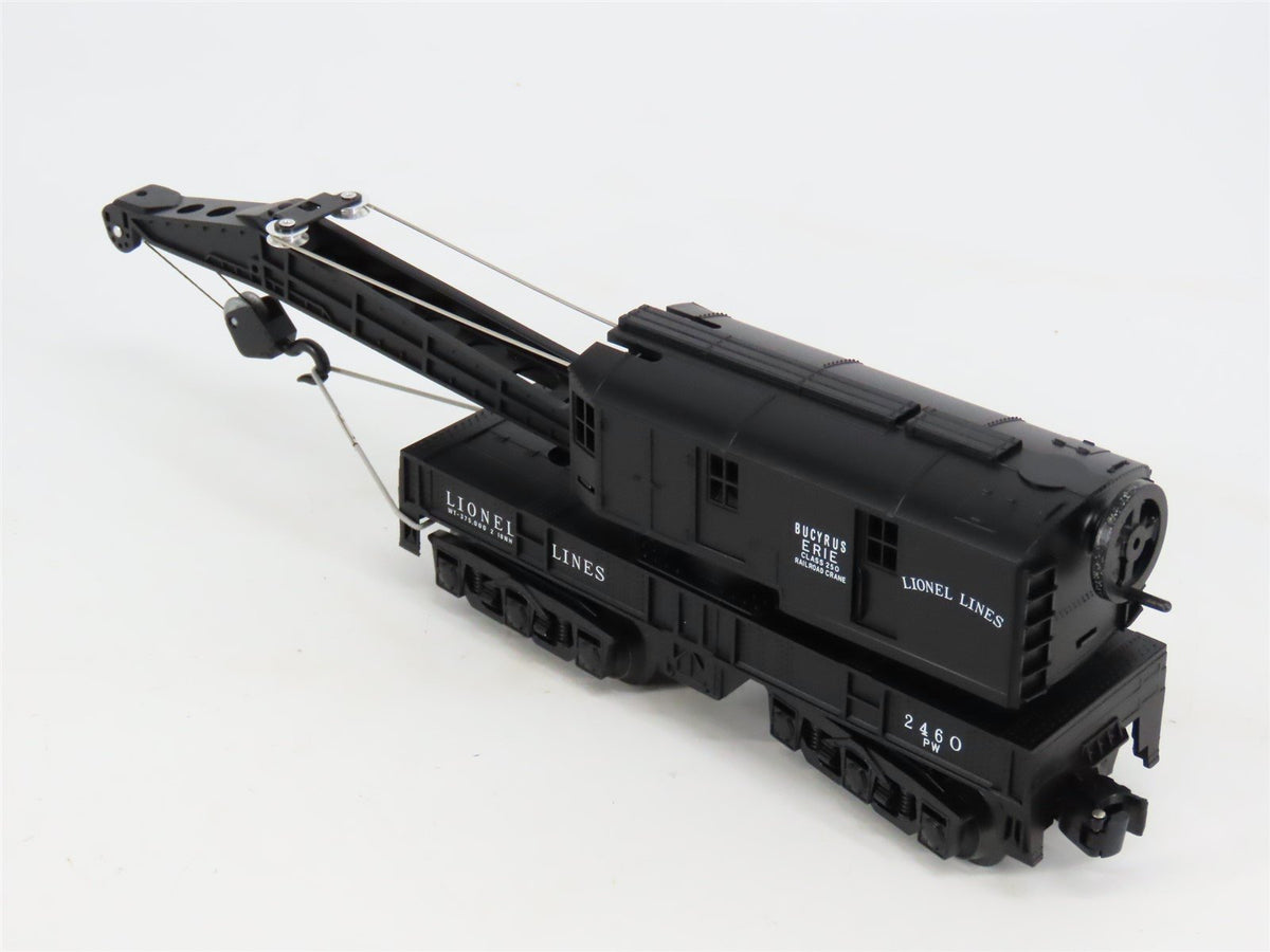 O Gauge 3-Rail Lionel 6-29821 Lionel Lines 2460 Crane Car #2640