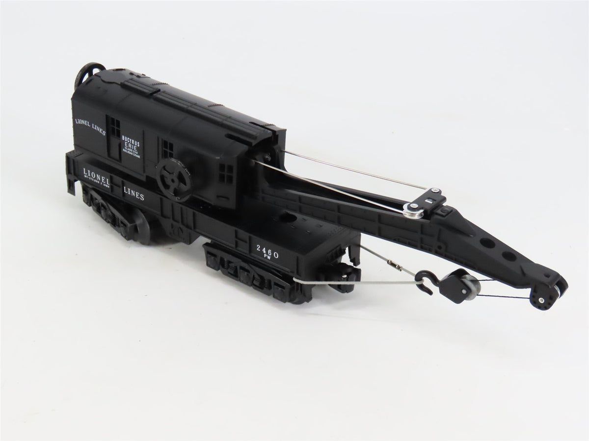 O Gauge 3-Rail Lionel 6-29821 Lionel Lines 2460 Crane Car #2640
