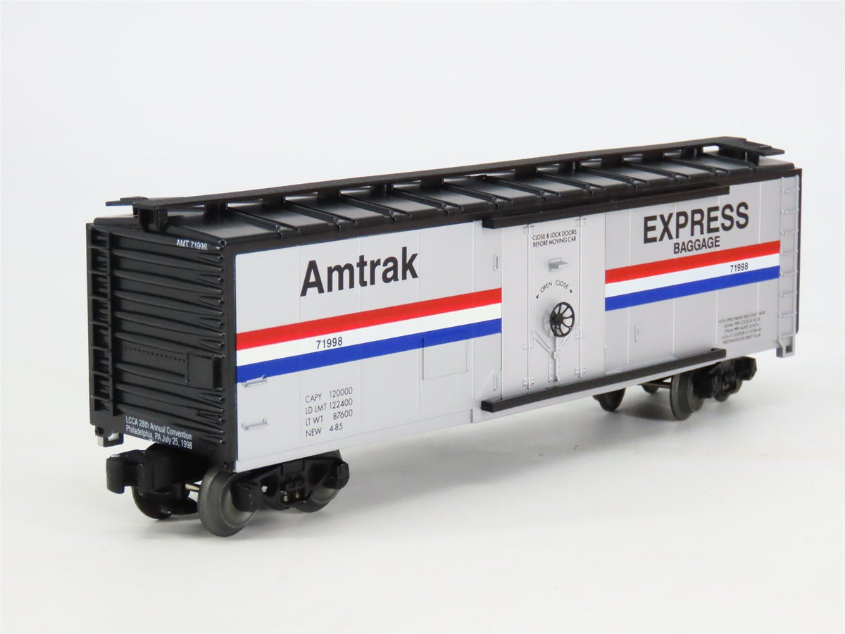 O Gauge 3-Rail Lionel Amtrak Express Baggage Boxcar #71998