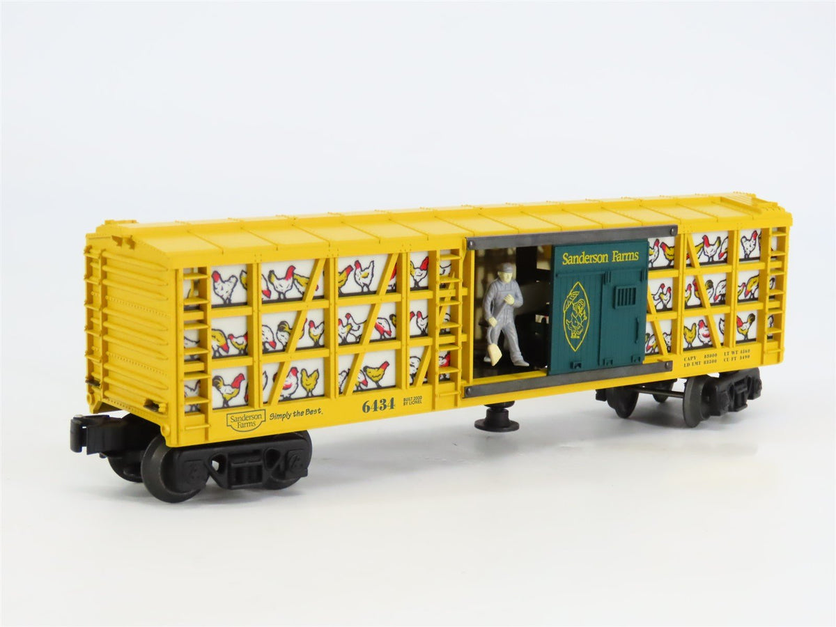 O Gauge 3-Rail Lionel 6-19882 Sanderson Farms Poultry Boxcar #6434