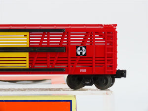O Gauge 3-Rail Lionel 6-19553 ATSF Santa Fe Stock Car #23003