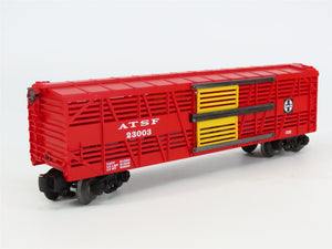 O Gauge 3-Rail Lionel 6-19553 ATSF Santa Fe Stock Car #23003