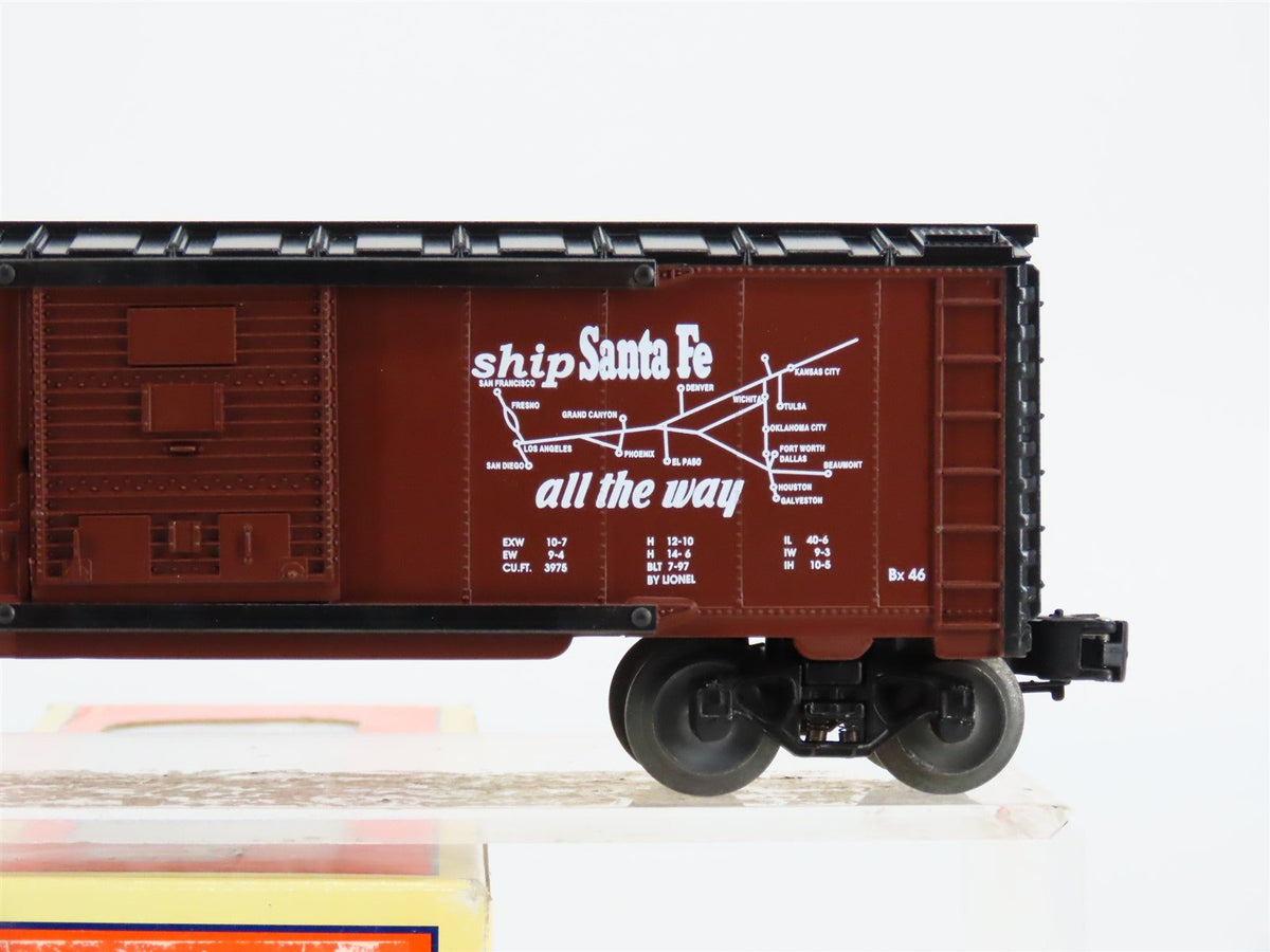 O Gauge 3-Rail Lionel 6-29202 ATSF Santa Fe &quot;El Capitan&quot; Boxcar #6464-497