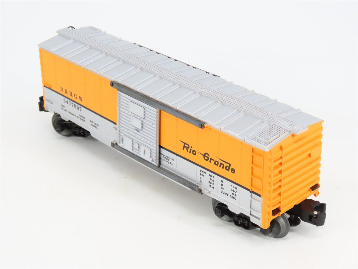 O Gauge 3-Rail Lionel 6-52118 DRGW Rio Grande Boxcar #5477097