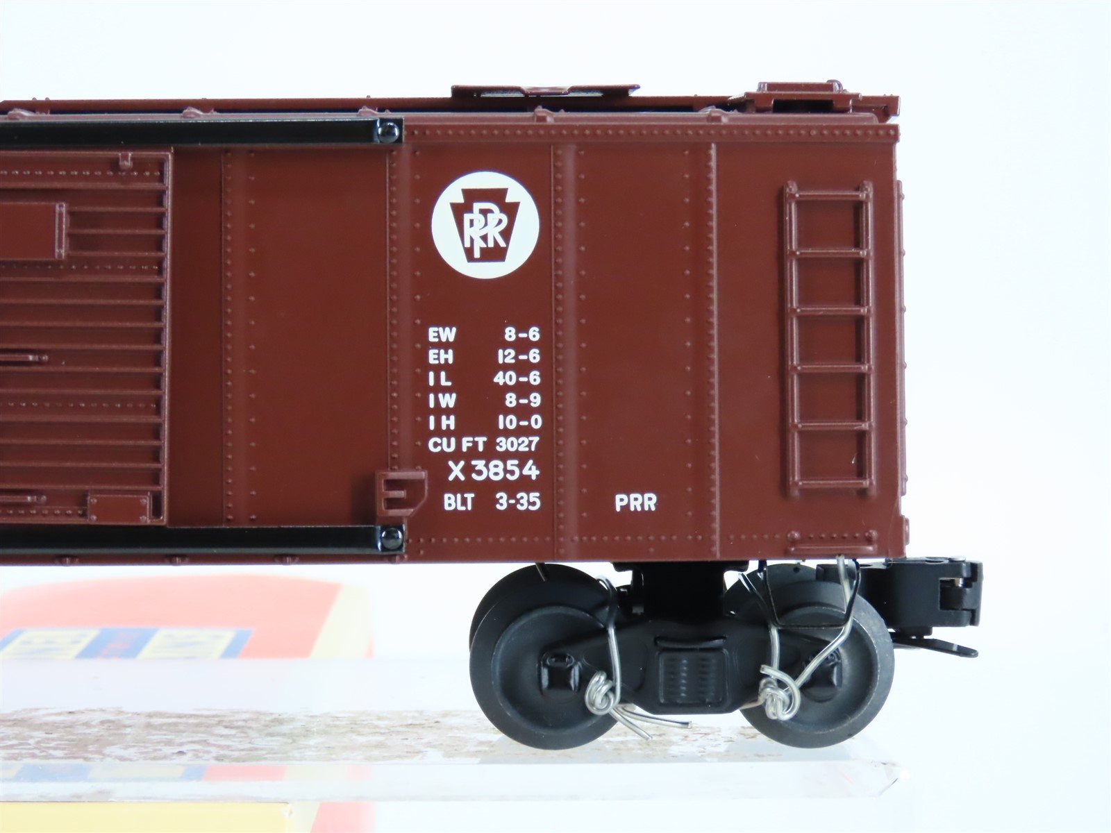 O Gauge 3-Rail Lionel 6-27941 PRR Pennsylvania Operating Boxcar #3854