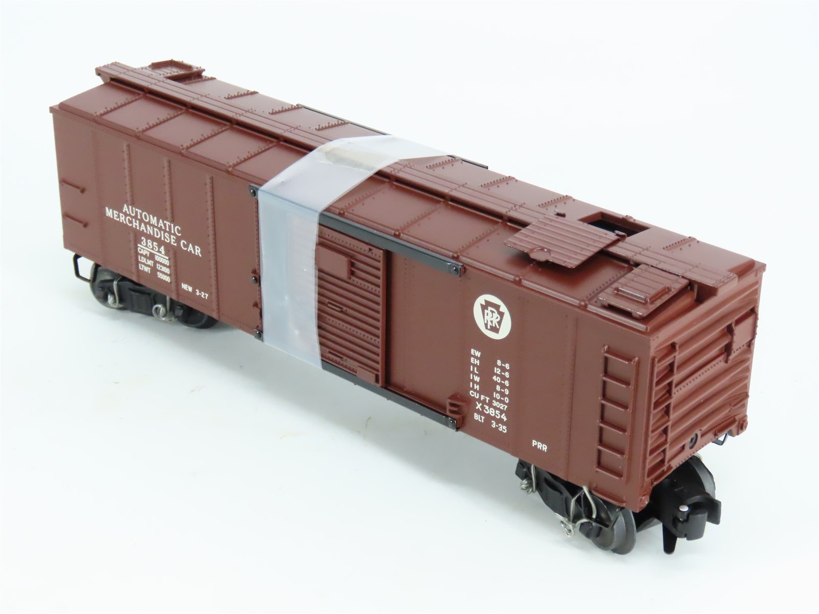 O Gauge 3-Rail Lionel 6-27941 PRR Pennsylvania Operating Boxcar #3854