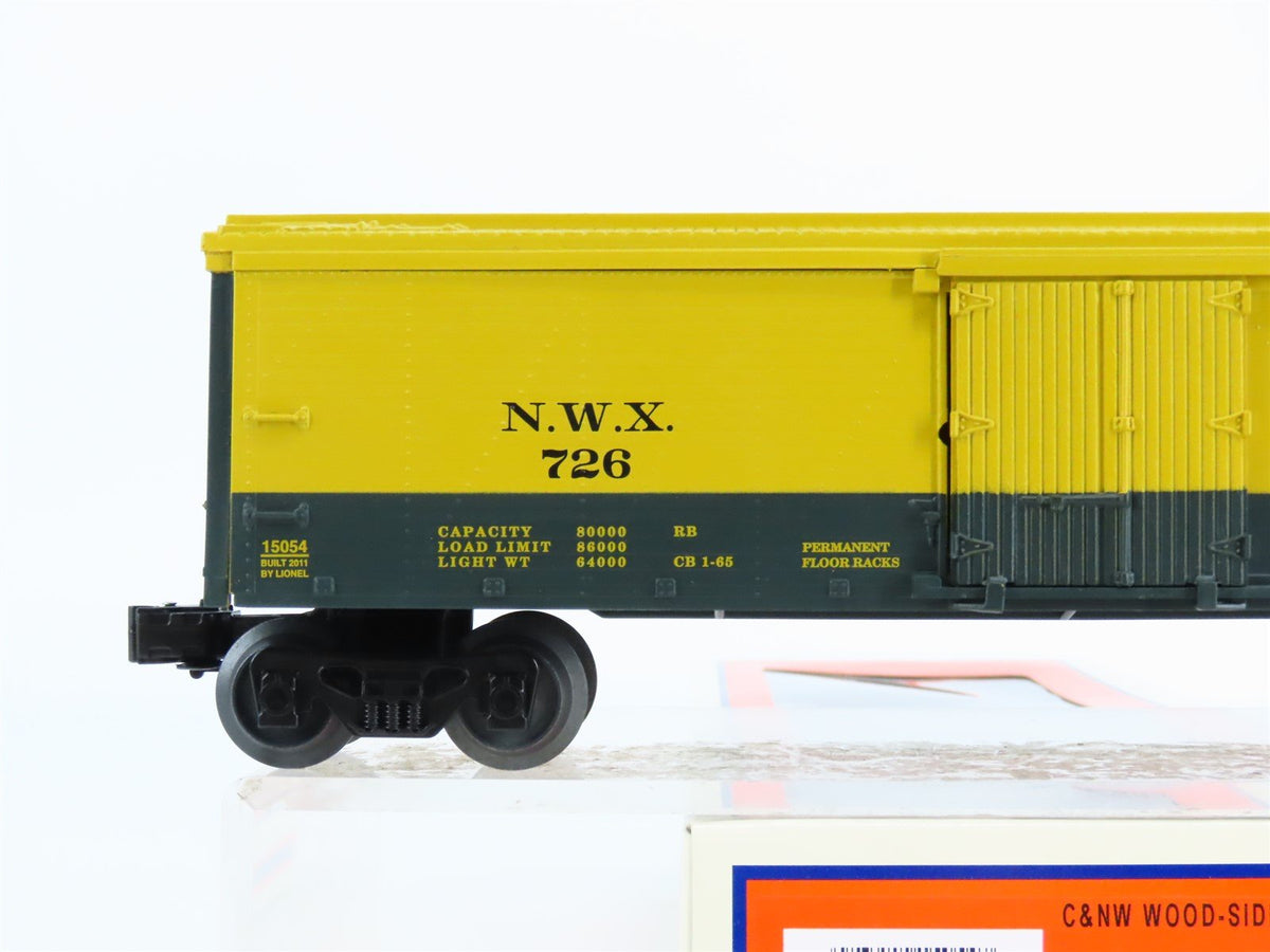 O Gauge 3-Rail Lionel 6-15054 NWX CNW Railway Wood-Sided Reefer #726