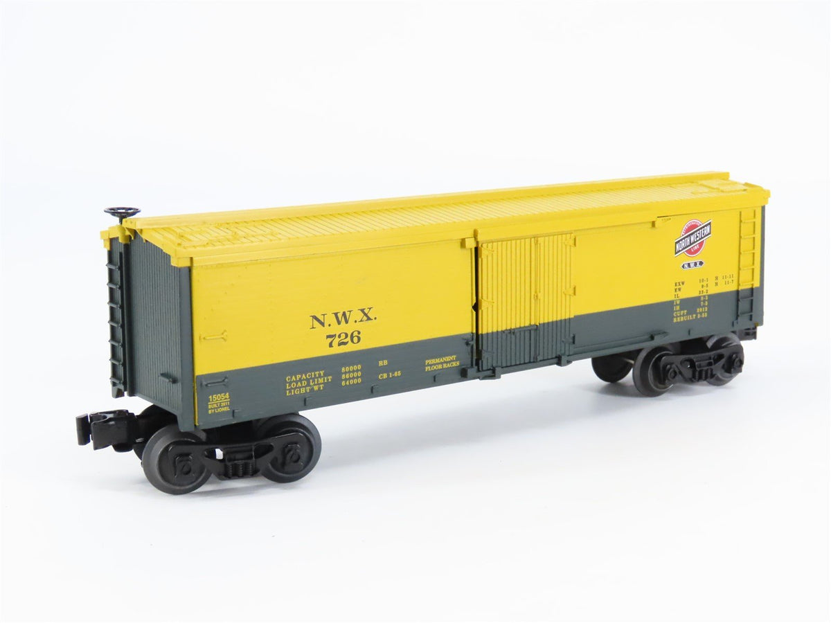 O Gauge 3-Rail Lionel 6-15054 NWX CNW Railway Wood-Sided Reefer #726